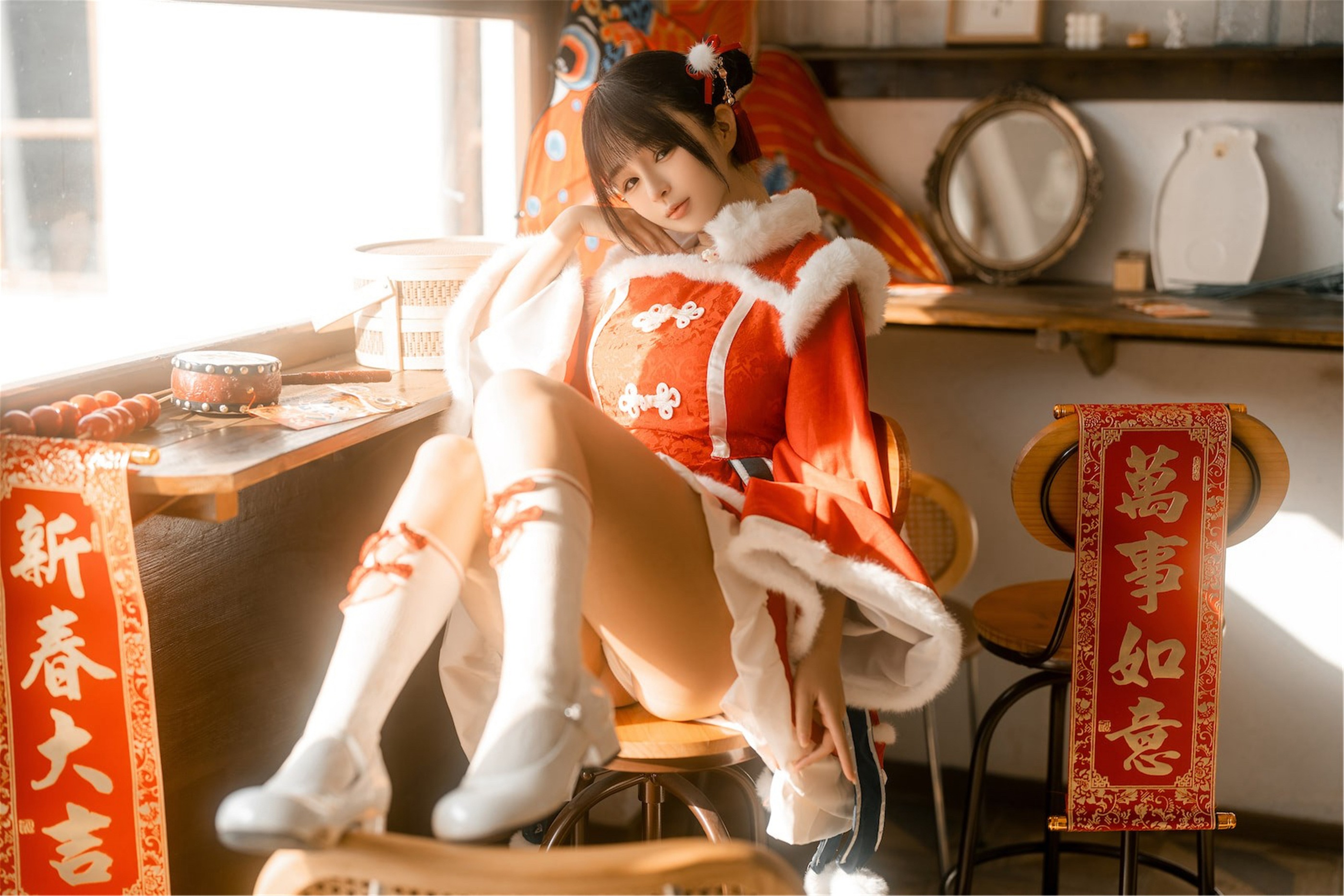 图片[1]-桜井宁宁 – NO.103 龙年新年篇[70P]-XikXak
